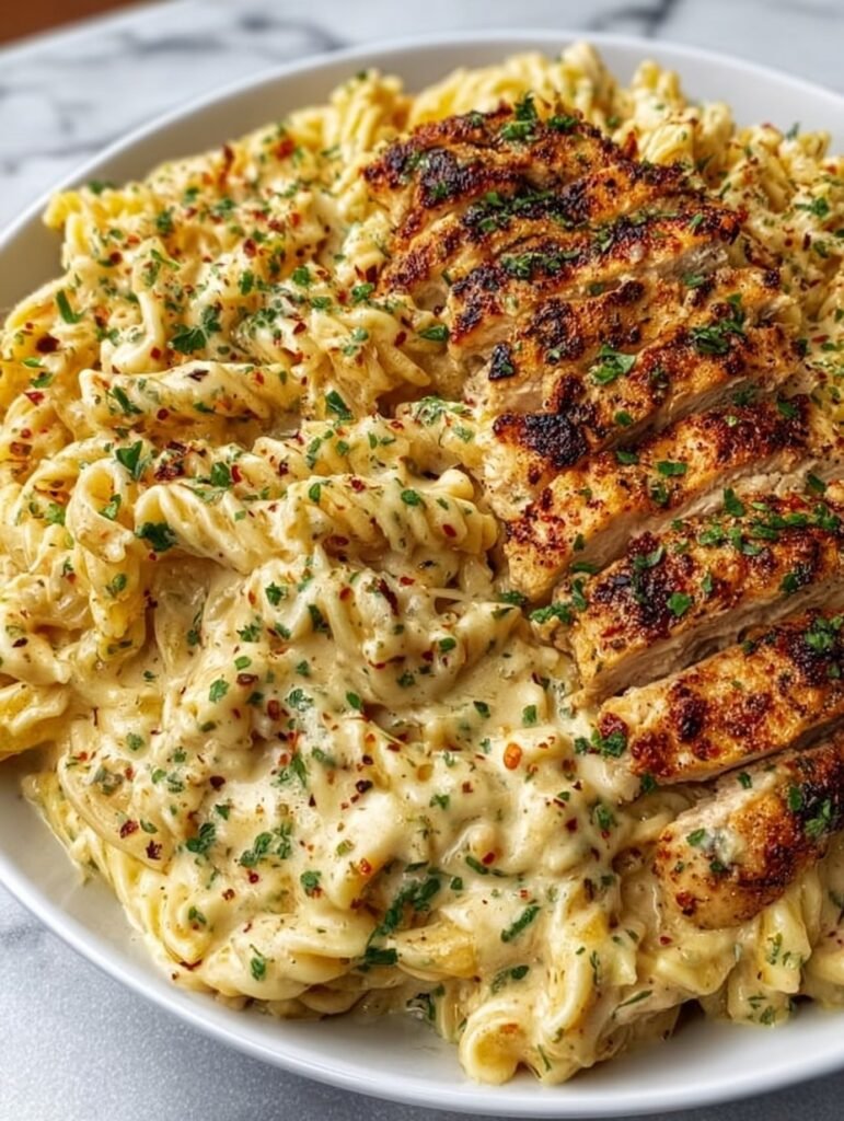 Easiest Ultimate Creamy Garlic Parmesan Chicken Pasta You’ll Crave Every Week