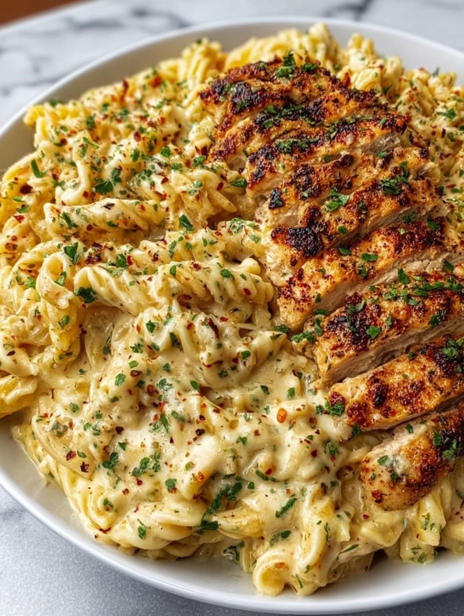 Easiest Ultimate Creamy Garlic Parmesan Chicken Pasta You’ll Crave Every Week