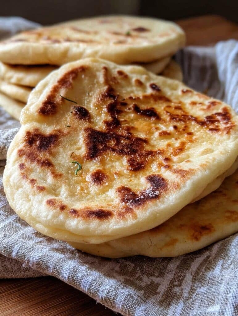 Easy Rustic Sourdough Flatbread Recipe