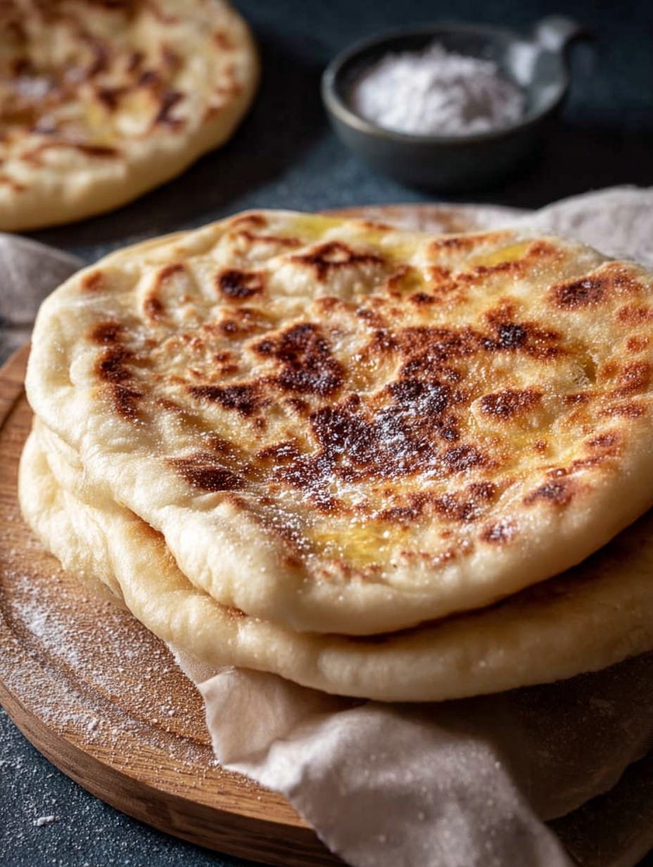 Easy Rustic Sourdough Flatbread Recipe