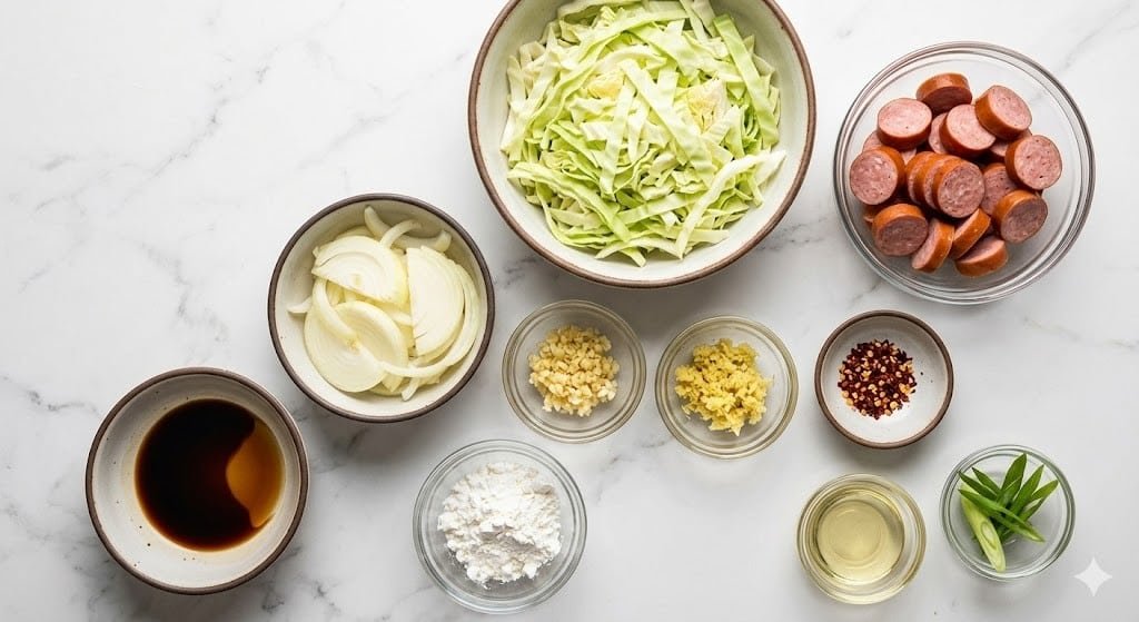 Easy Sausage and Cabbage Stir Fry (30-Minutes)