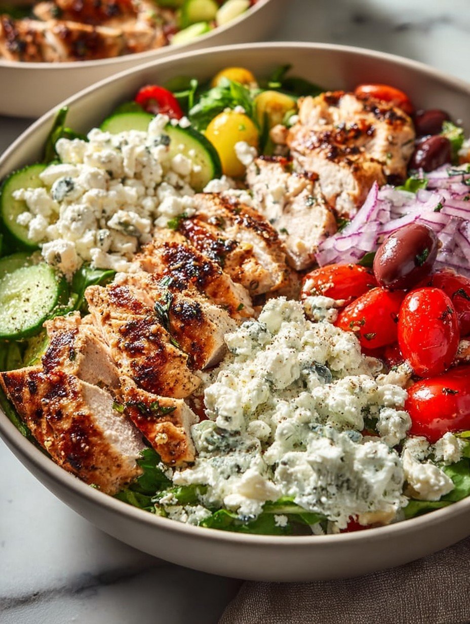 Greek Chicken Bowls Recipe