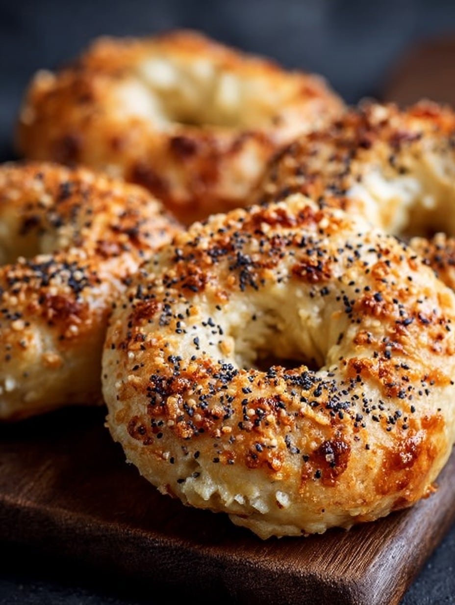 Greek Yogurt Bagels