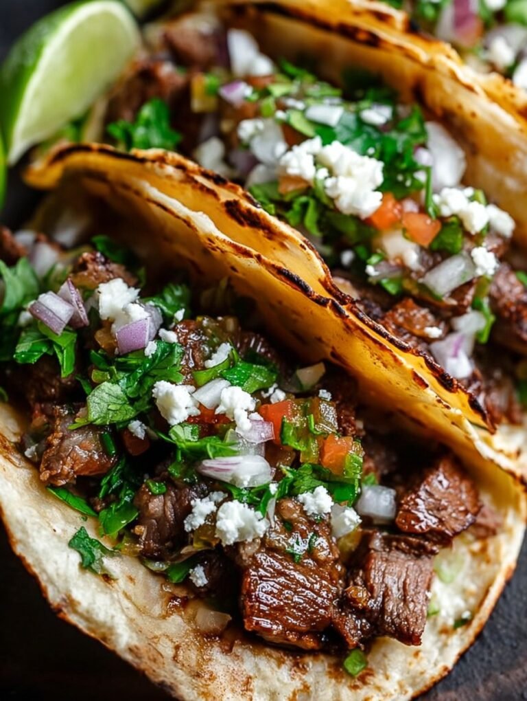 Grilled Beef Mexican Street Tacos