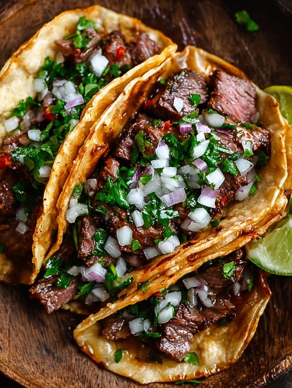 Grilled Beef Mexican Street Tacos