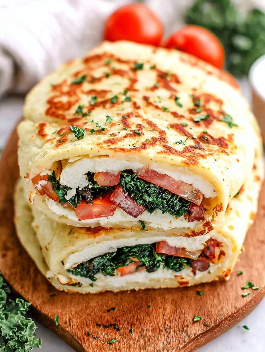 High Protein Cottage Cheese Flatbread