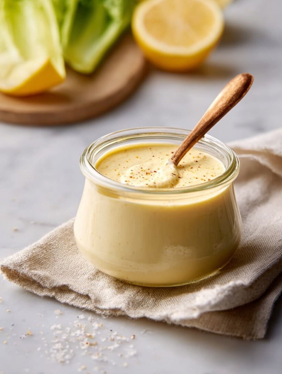 Homemade Caesar Dressing Recipe
