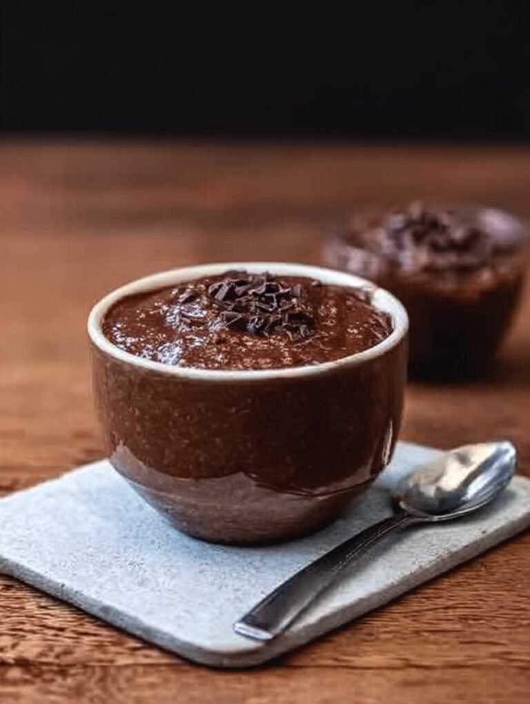 Homemade Chocolate Pudding