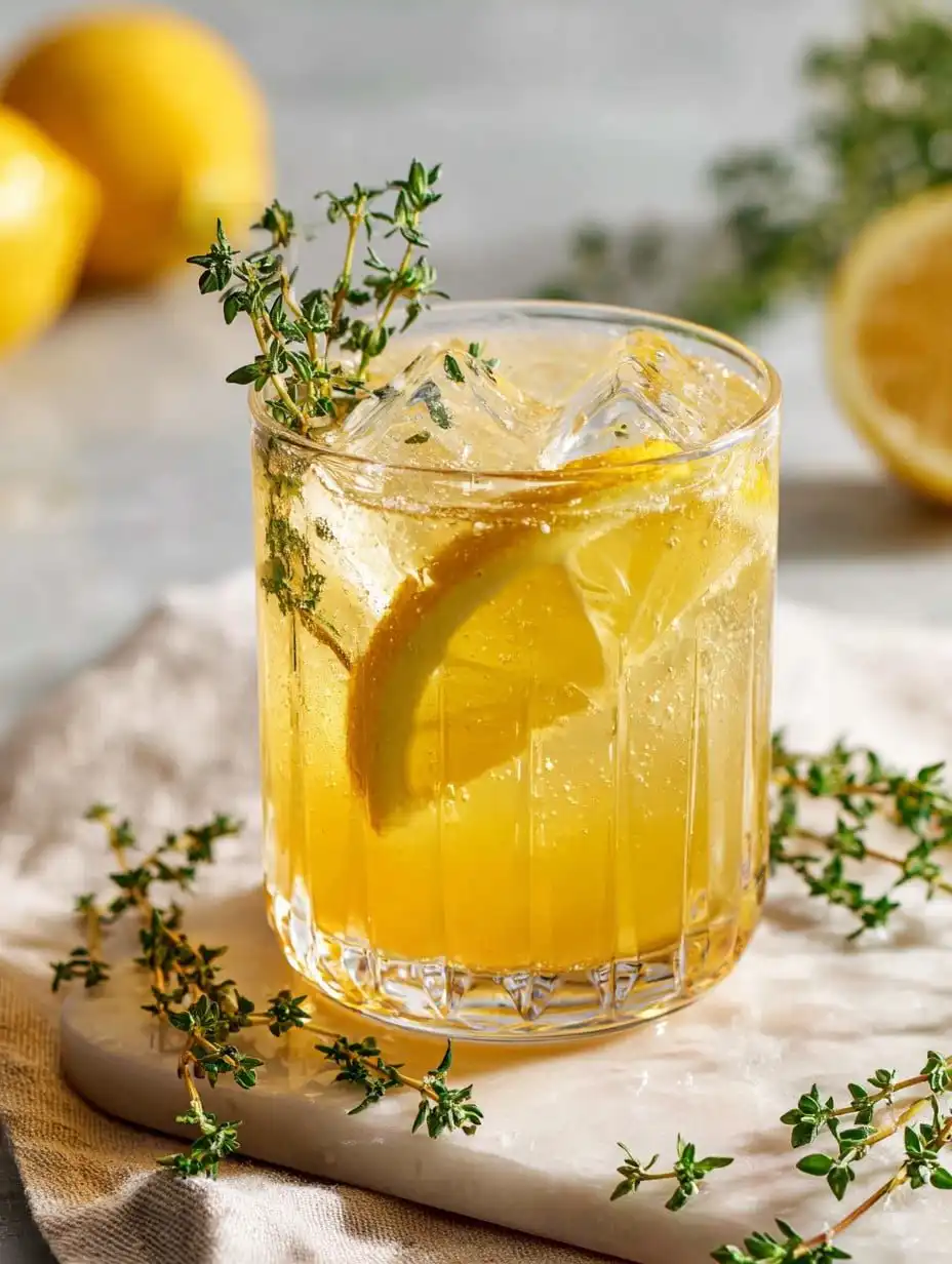 Honey Lemon Thyme Refresher