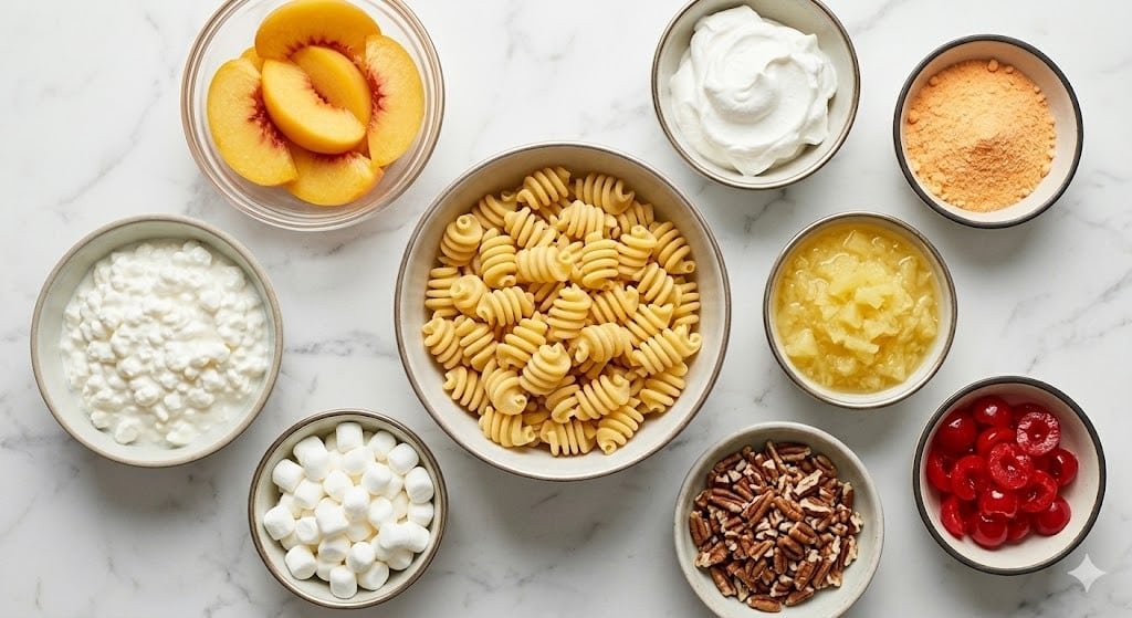 Millionaire Peach Salad