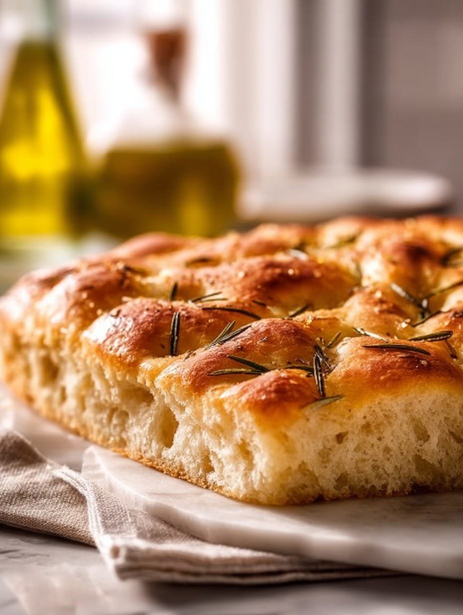 No-Fuss Sourdough Focaccia Bread