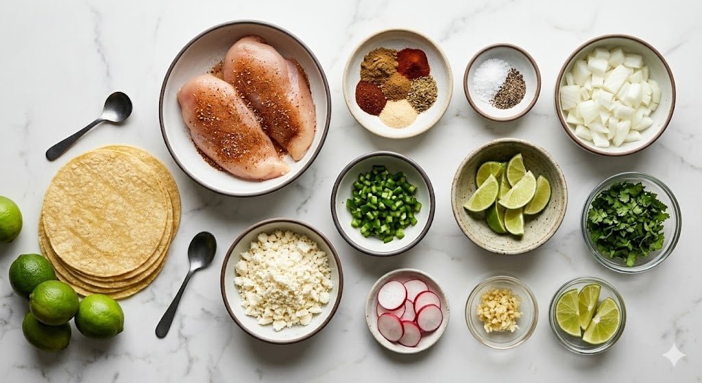 Pulled Chicken Tacos