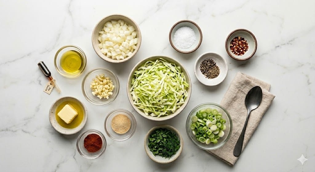 Quick Fried Cabbage - moanaskitchen