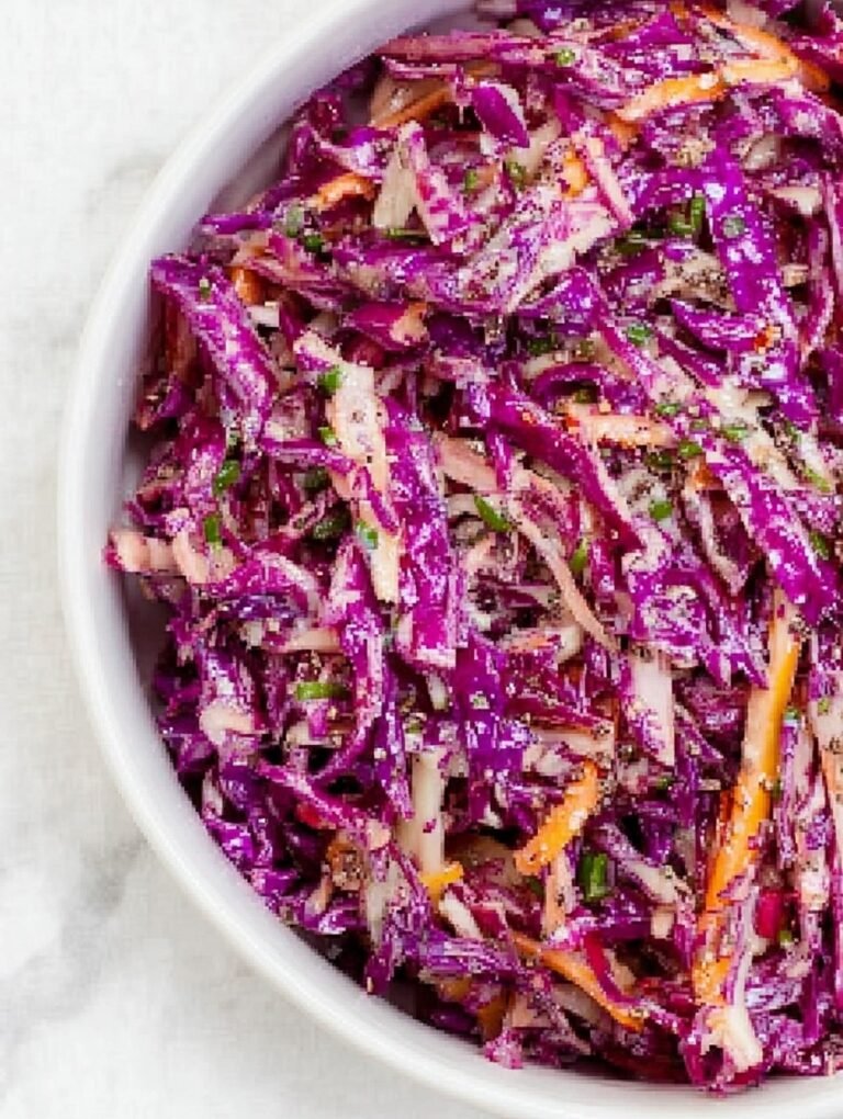 Red Cabbage Slaw