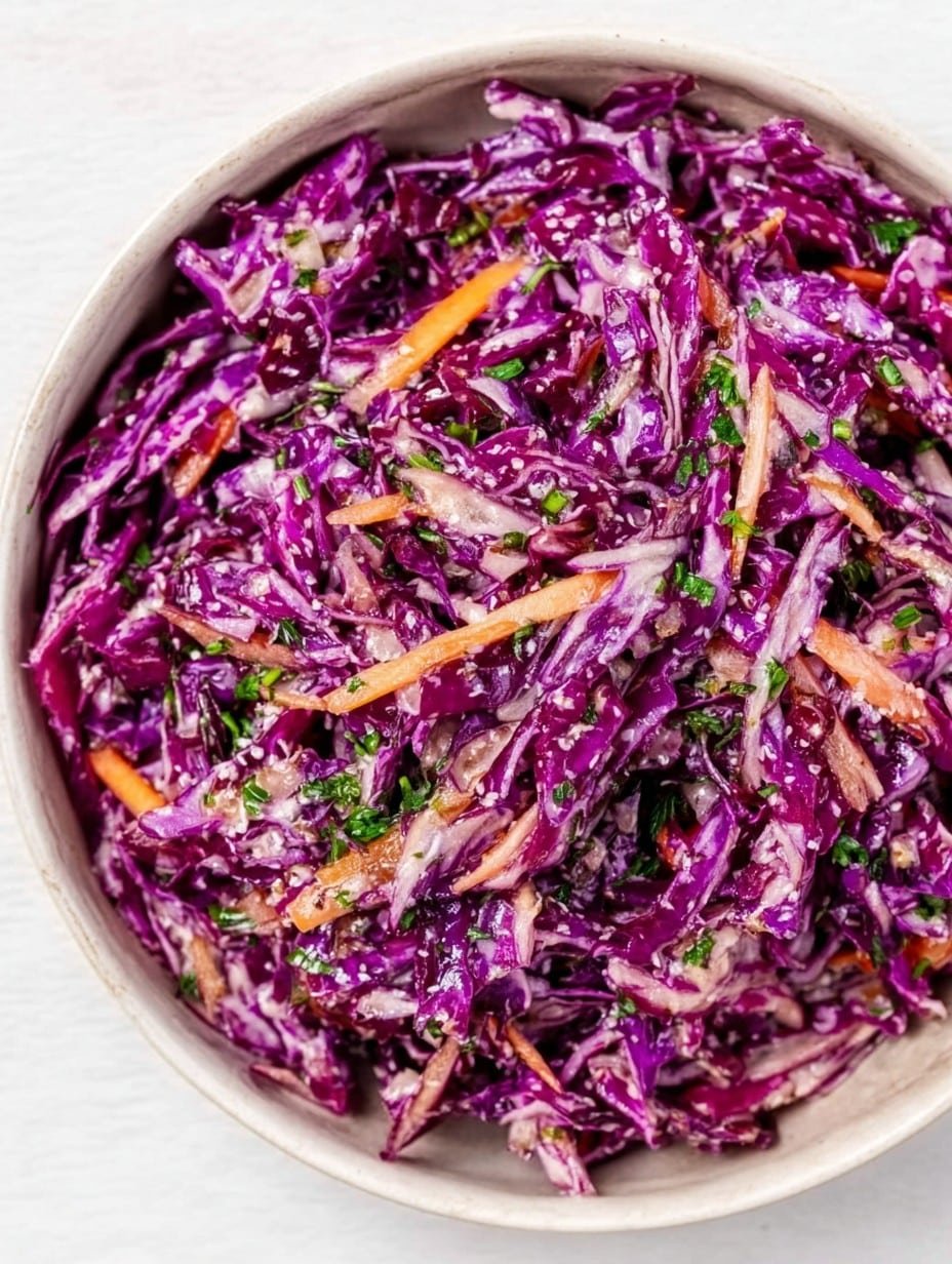 Red Cabbage Slaw