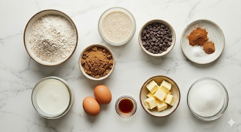 Rye Sourdough Discard Chocolate Chip Cookies
