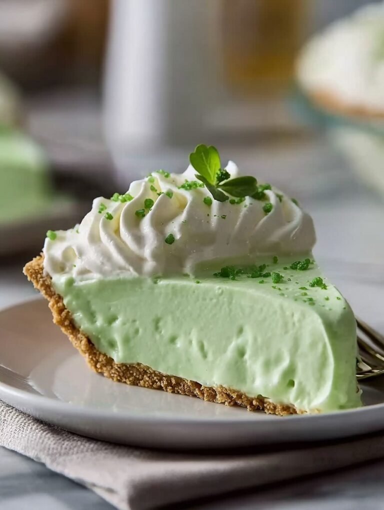 Shamrock Shake Pie