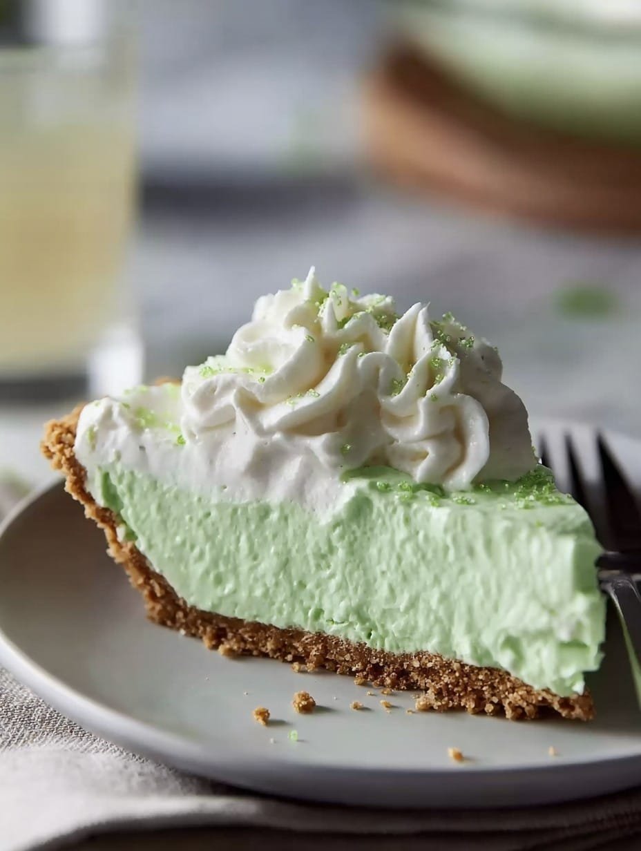Shamrock Shake Pie