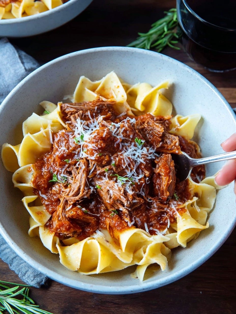 Slow Cooker Beef Ragu