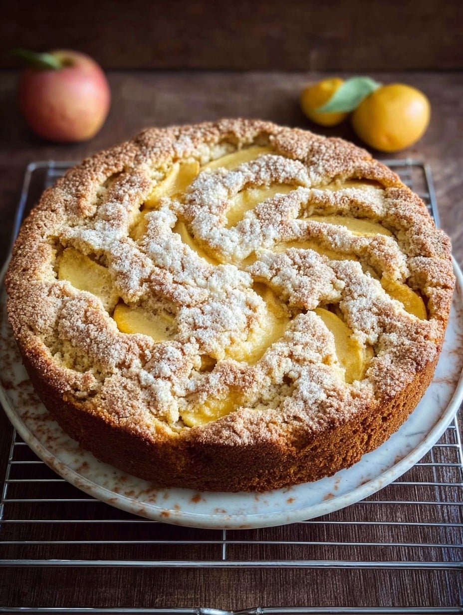 Sourdough Apple Cake