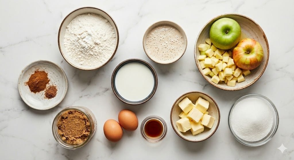 Sourdough Apple Cake
