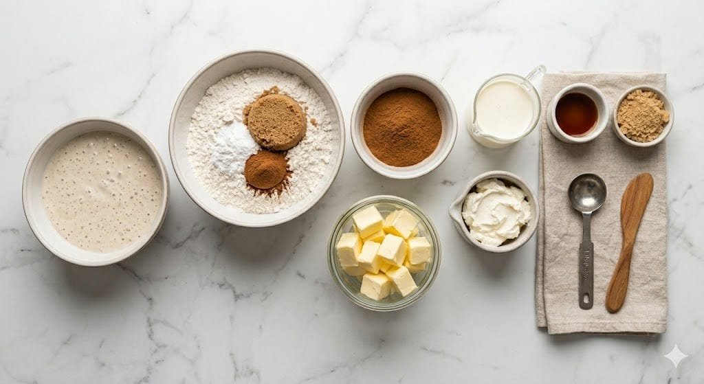 Sourdough Discard Cinnamon Rolls recipe