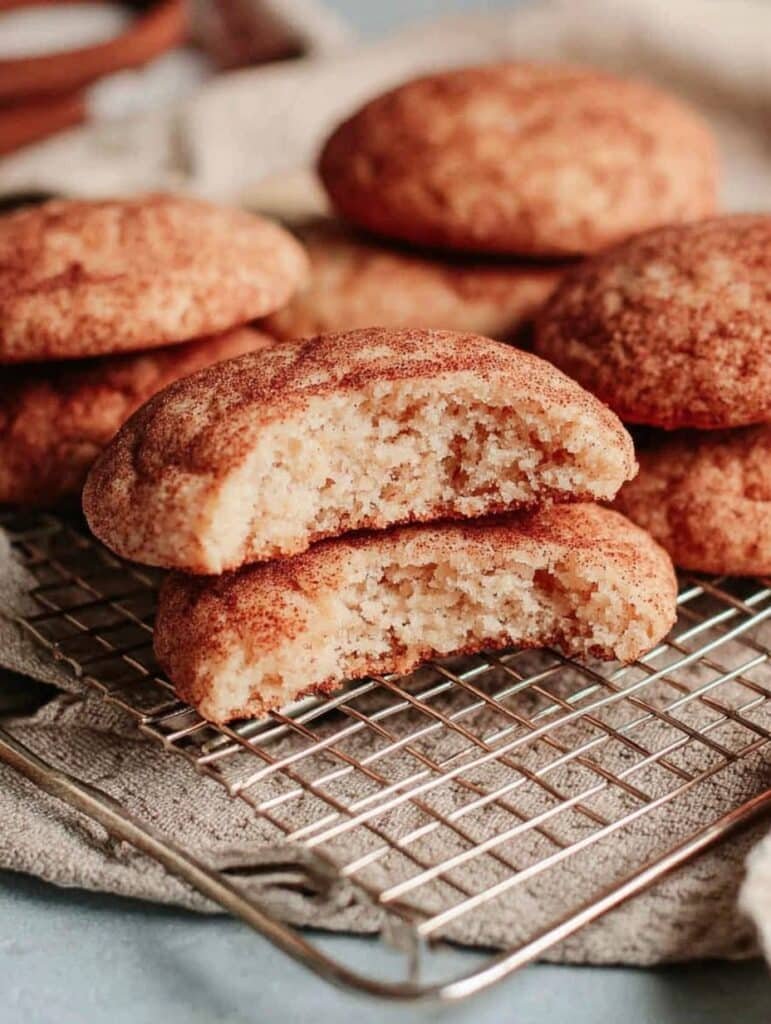 Sourdough Snickerdoodle Cookies