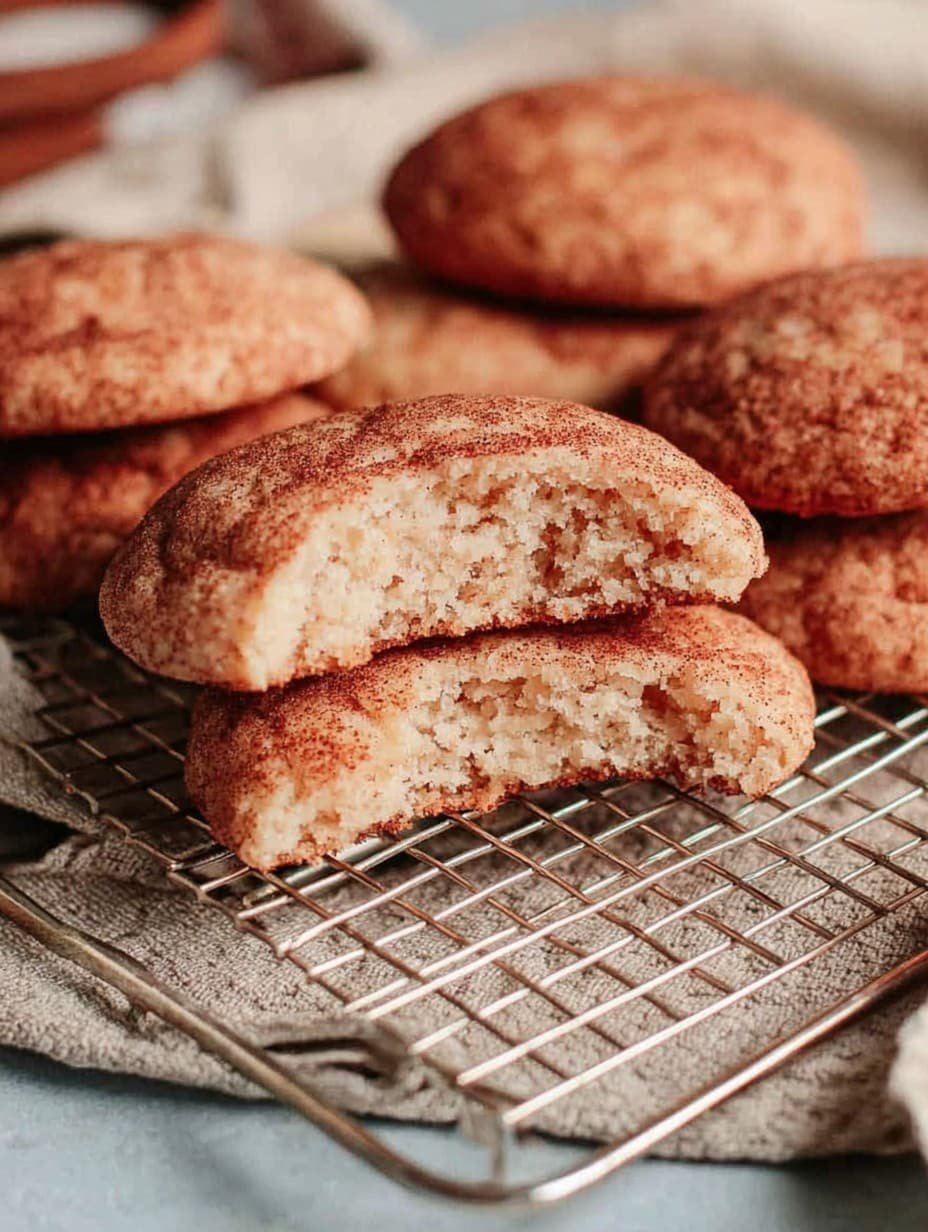 Sourdough Snickerdoodle Cookies