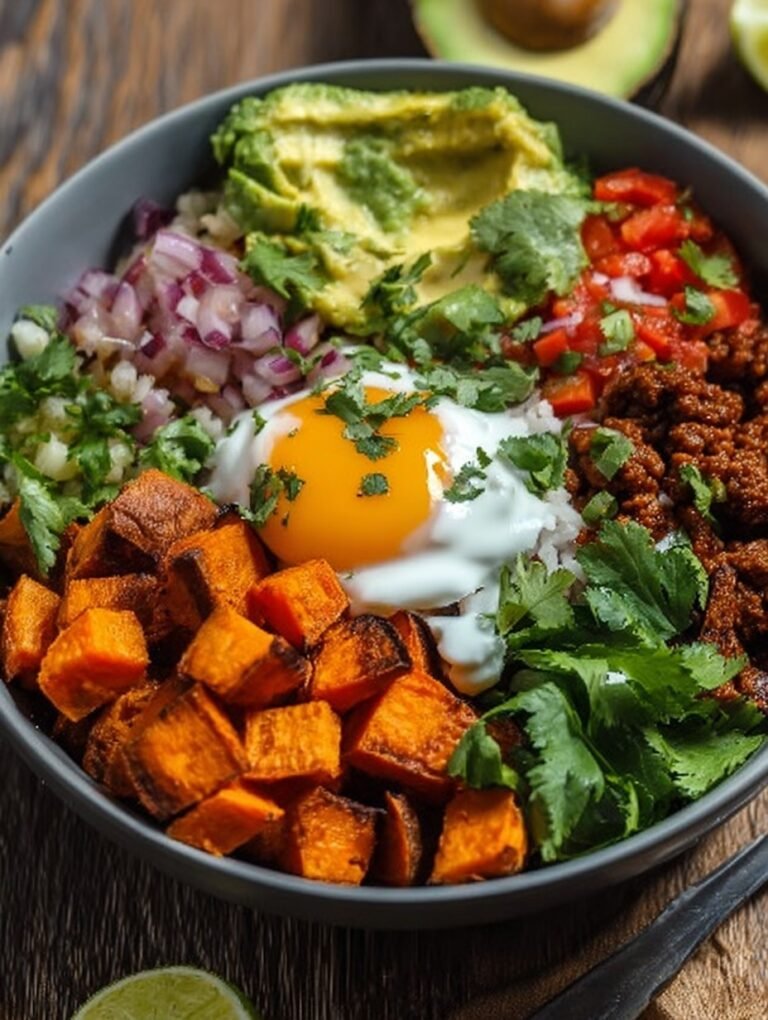 Sweet Potato Taco Bowl: Colorful Comfort Food Made Easy