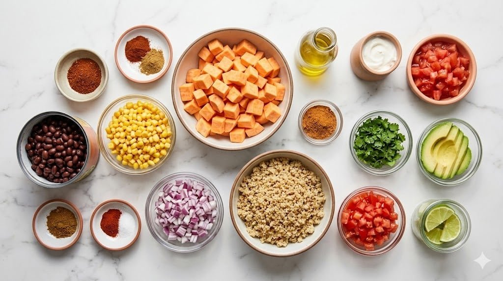 Sweet Potato Taco Bowl: Colorful Comfort Food Made Easy