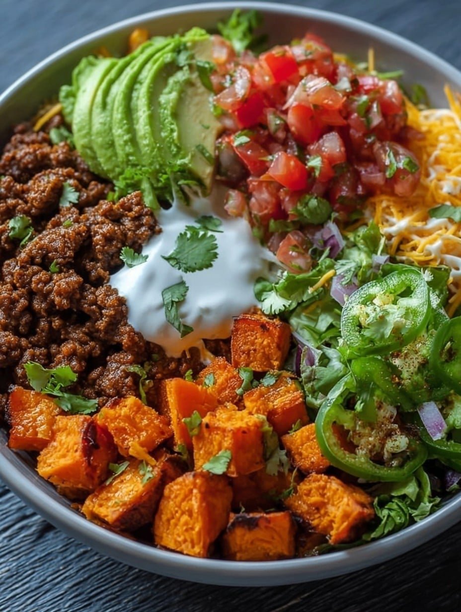 Sweet Potato Taco Bowl: Colorful Comfort Food Made Easy