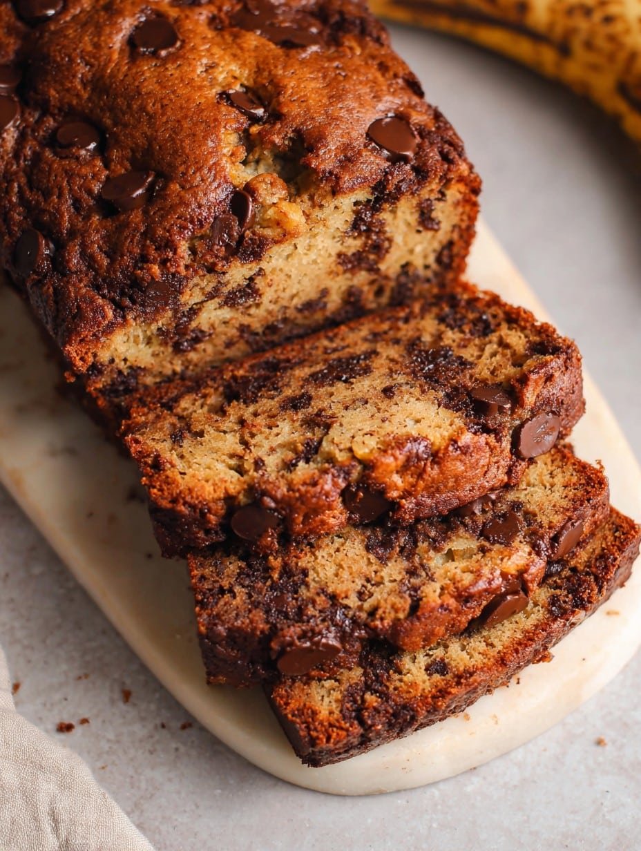 The Ultimate Chocolate Chip Banana Bread