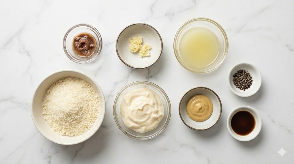 Ultimate Caesar Salad Dressing with Anchovy Paste