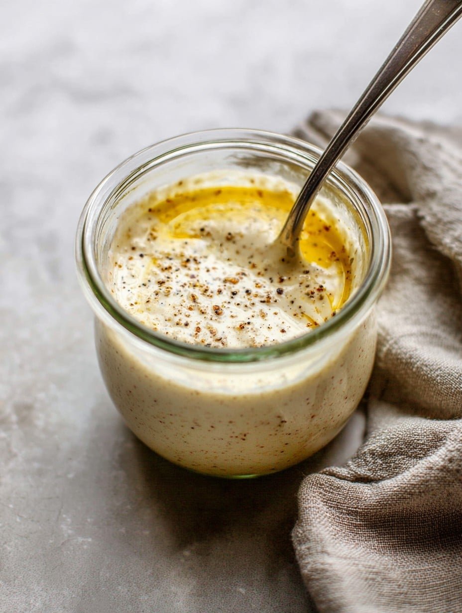 Ultimate Caesar Salad Dressing with Anchovy Paste