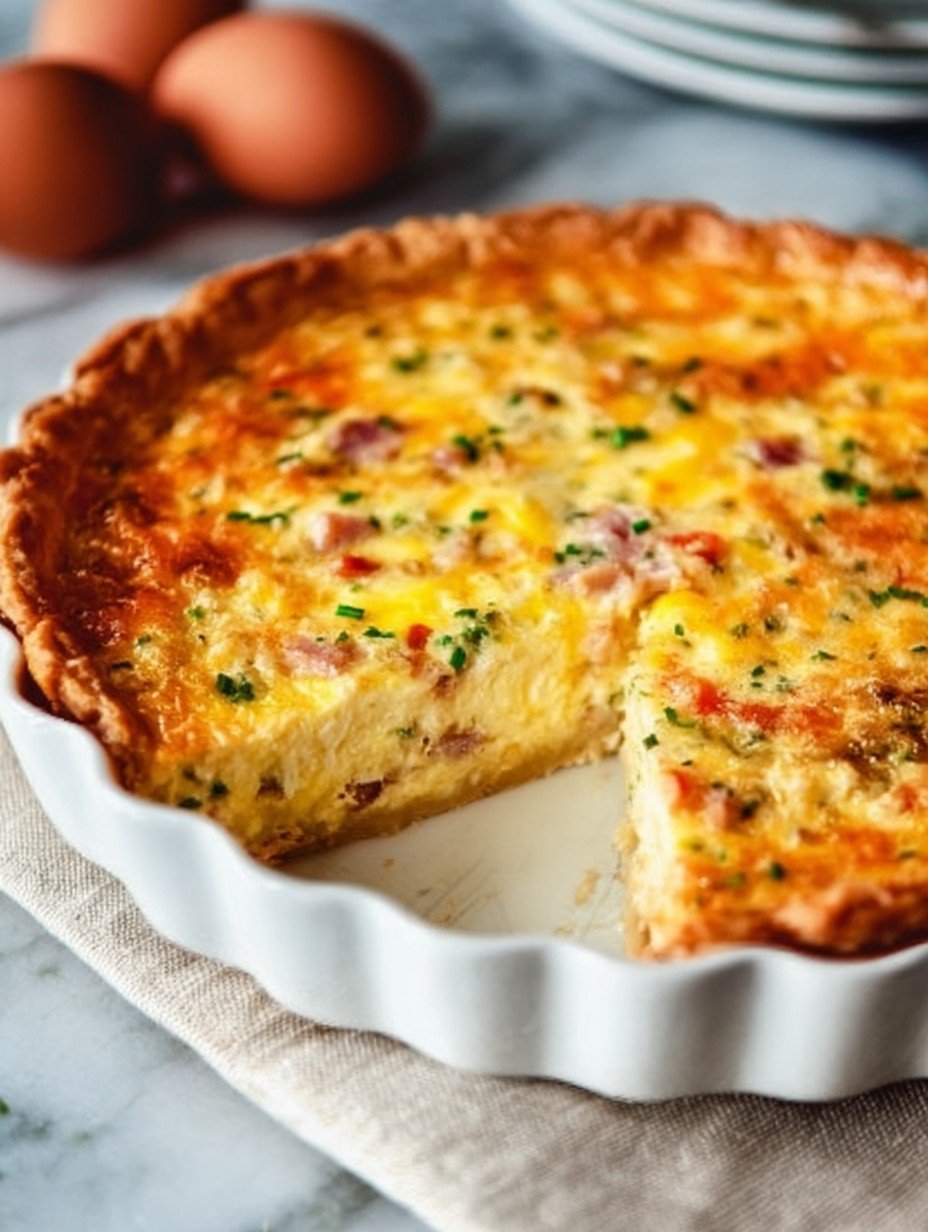 Western Omelet Quiche