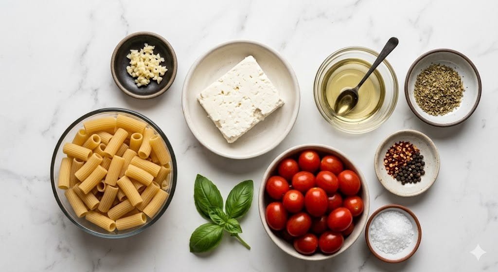 Baked Feta Tomato Pasta