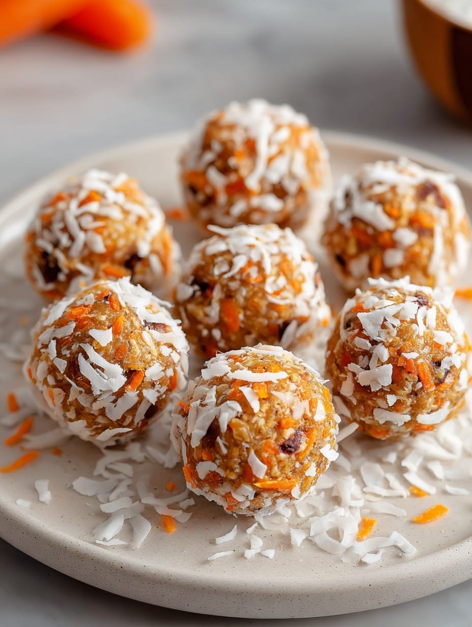 Carrot Cake Energy Balls
