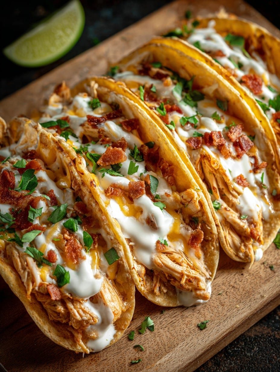Crack Chicken Tacos