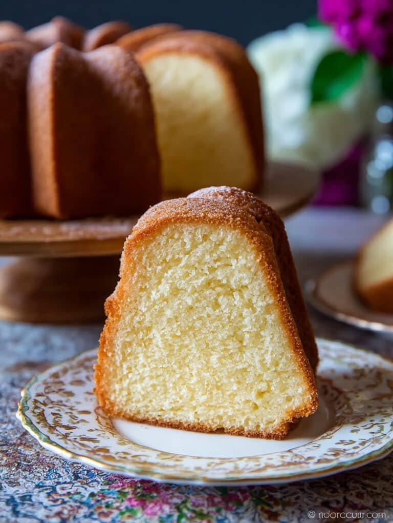 Cream Cheese Pound Cake Recipe