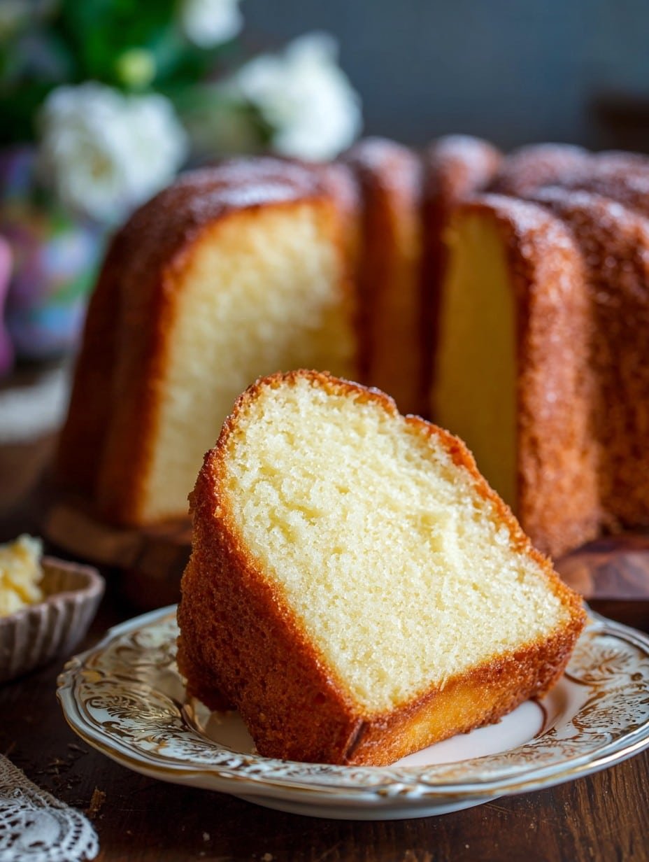 Cream Cheese Pound Cake Recipe