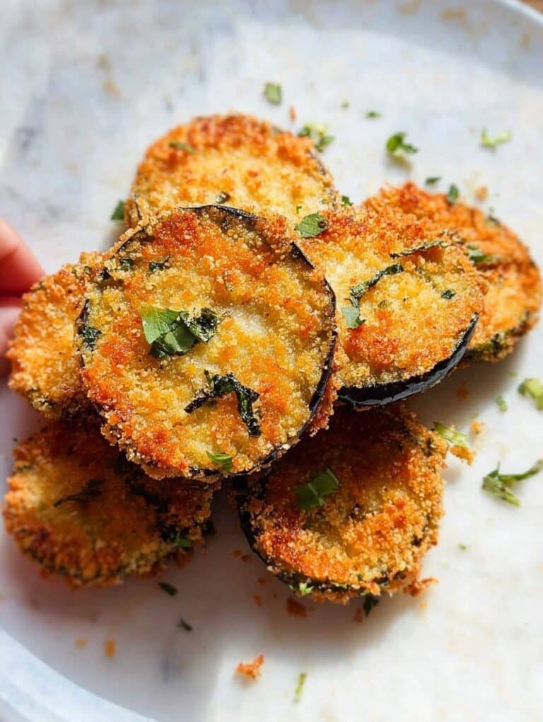 Crispy Breaded Eggplant