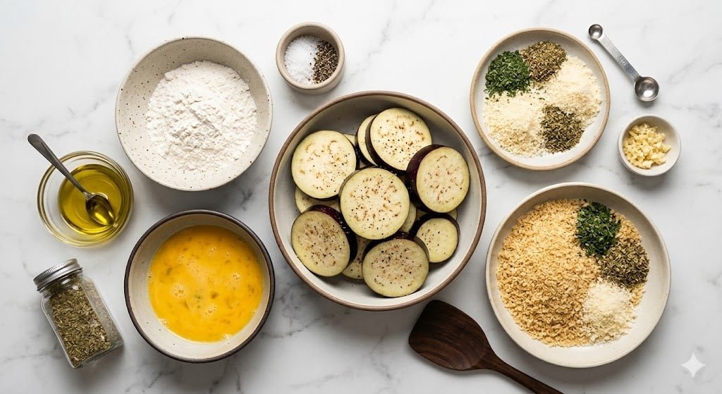 Crispy Breaded Eggplant