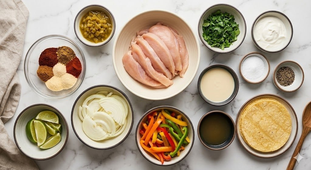 Crockpot Chicken Fajitas Recipe