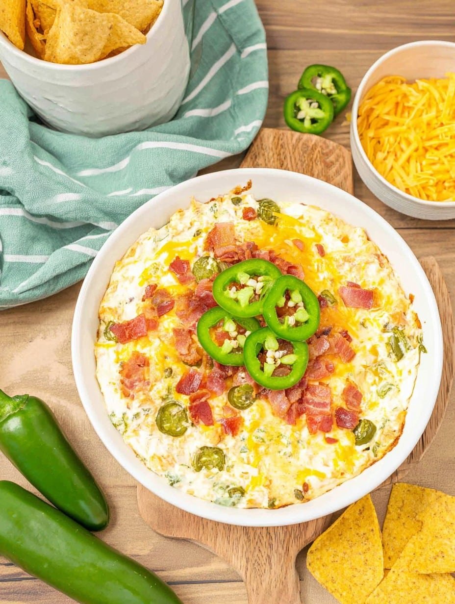 Crockpot Jalapeño Popper Dip