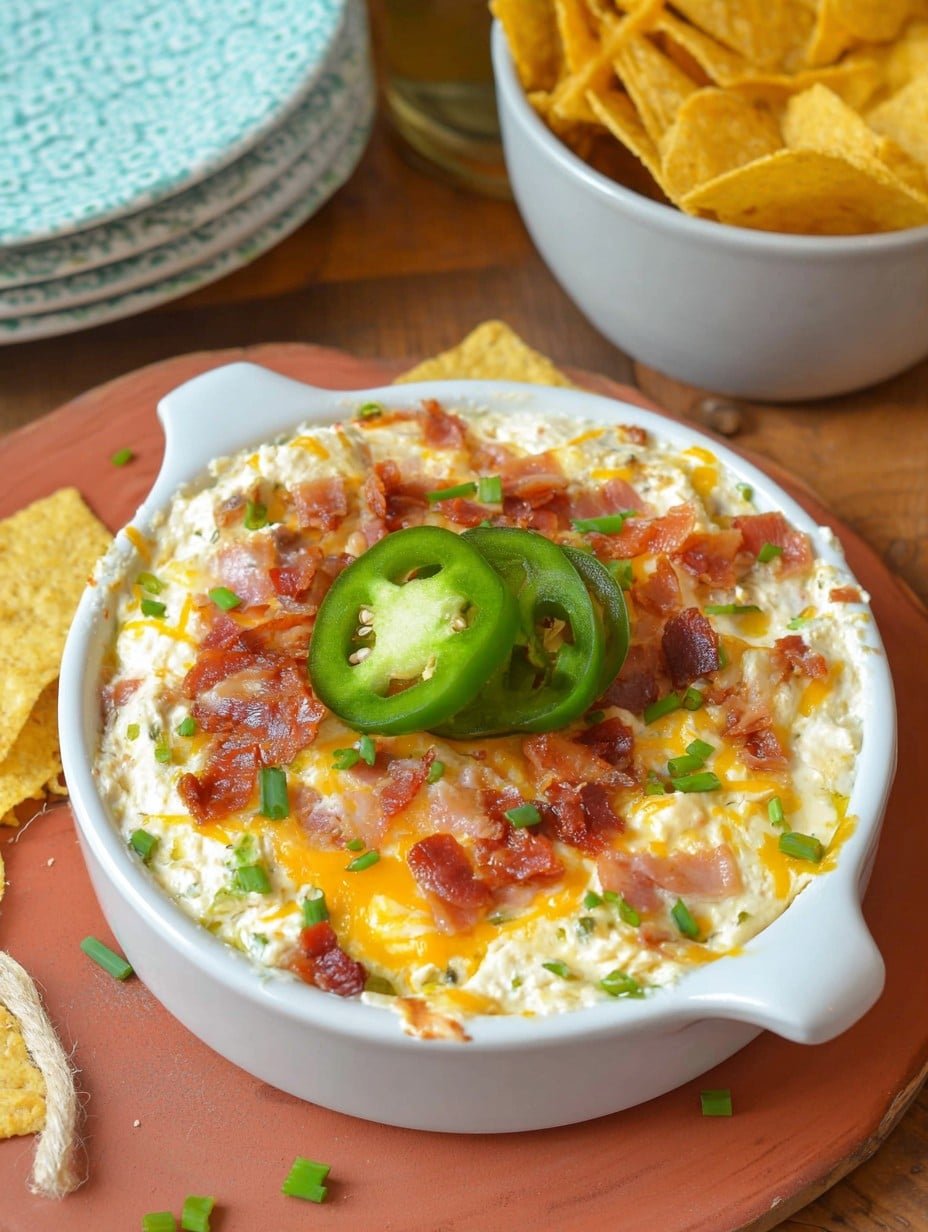 Crockpot Jalapeño Popper Dip