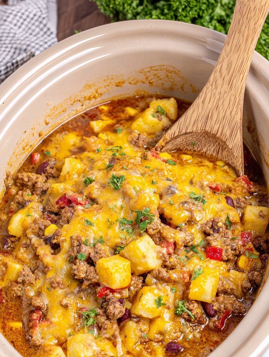 Crockpot Lumberjack Casserole