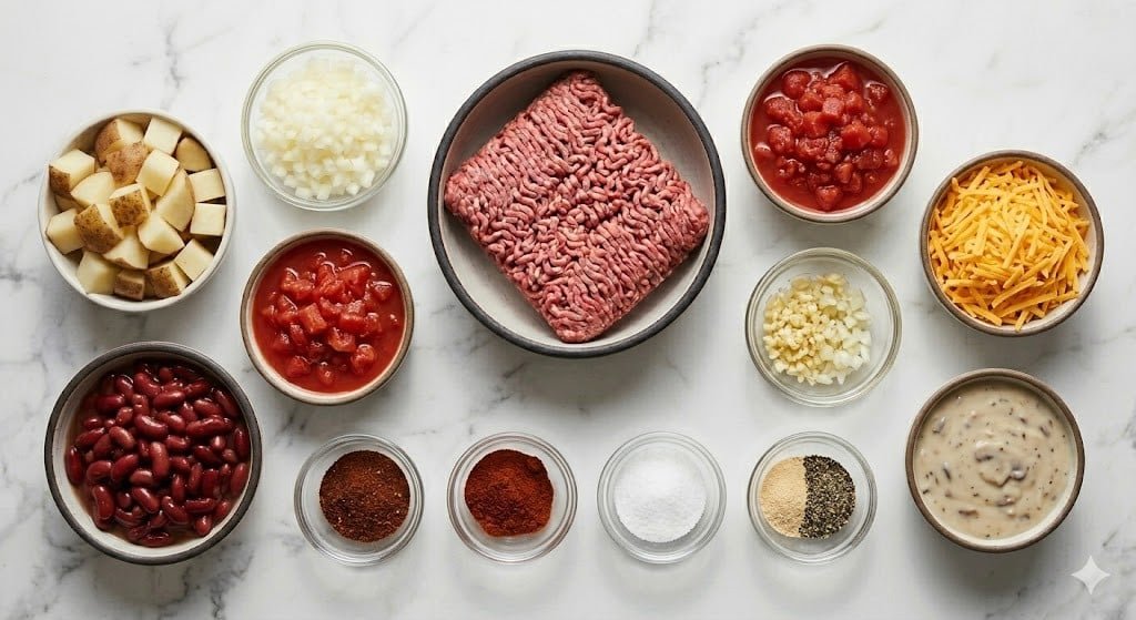 Crockpot Lumberjack Casserole