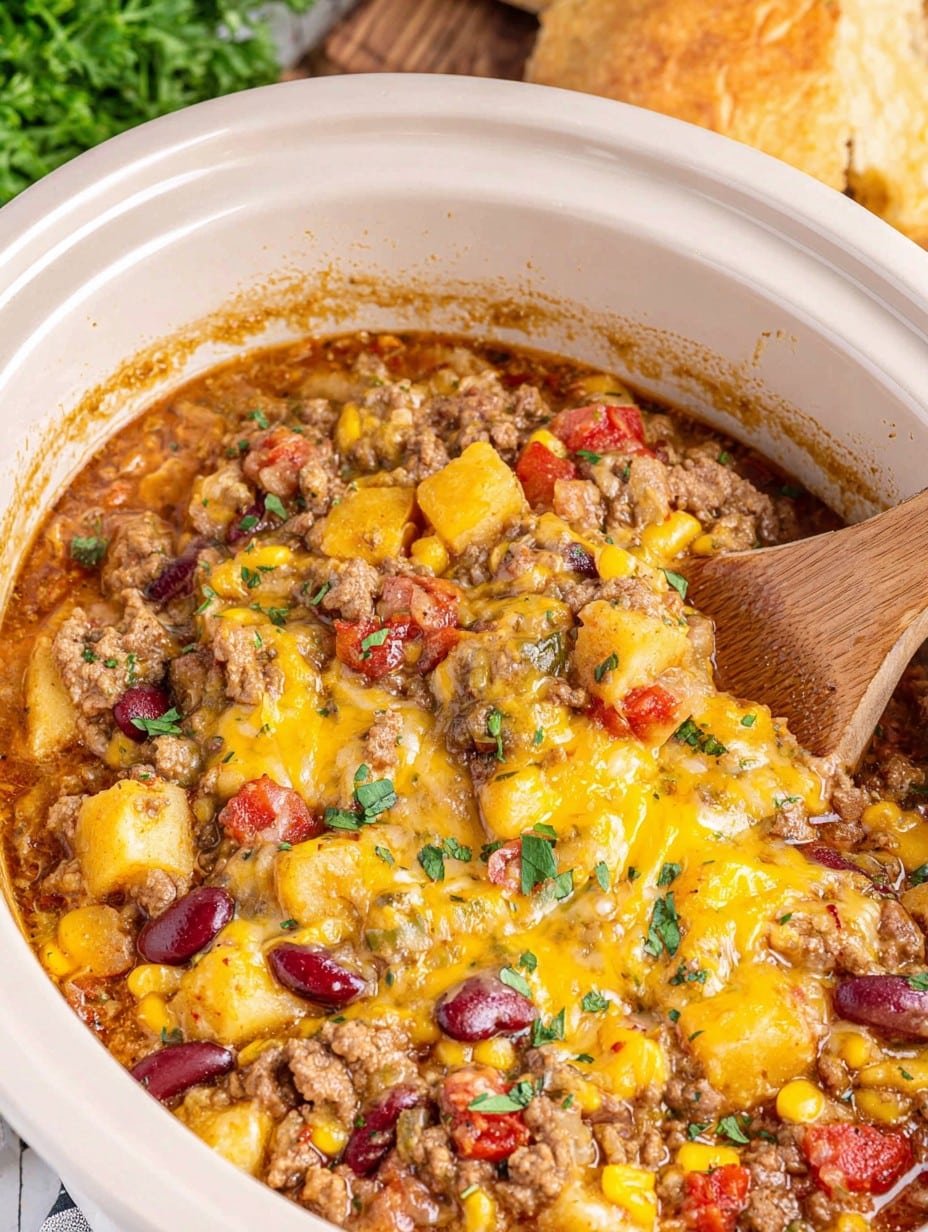 Crockpot Lumberjack Casserole