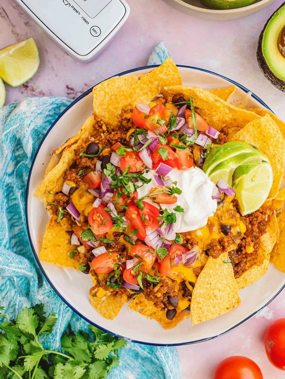 Crockpot Taco Casserole