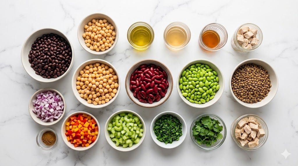 Dense Bean Salad: The Ultimate High-Protein Meal Prep Solution